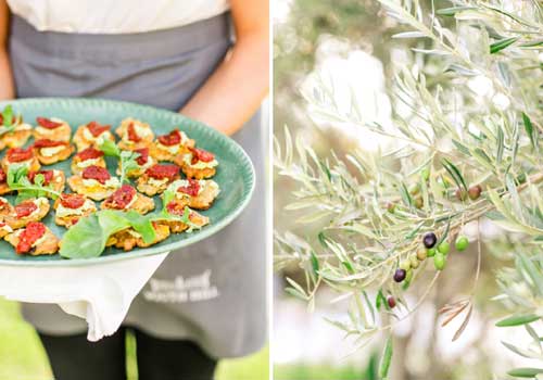 Canapes from the South Hill kitchen